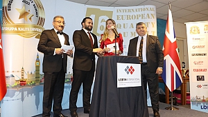 Kahramanmaraşlı İş İnsanları Avrupa Kalite Zirvesinde Ödülleri Topladı