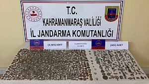Pazarcık’ta Tarihi Eser Operasyonu
