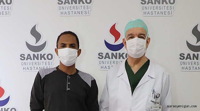 Şifa Bulmak İçin sudan’dan Sanko Hastanesi’ne Geldi