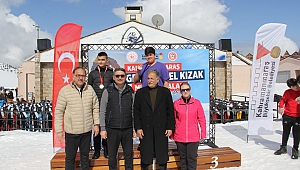 Yedikuyular’da Geleneksel Kızak Yarışları Yapıldı