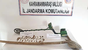 Afşin’de Define Avcıları Suçüstü Yakalandı