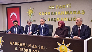 AK Partili Yanılmaz, Kahramanmaraş’ta
