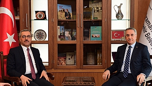 Başkan Güngör MKYK Üyesi Yanılmaz’ı Ağırladı