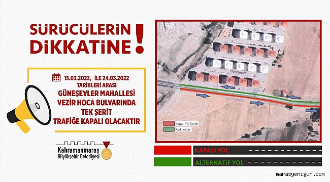 Büyükşehir’den Sürücülere Uyarı