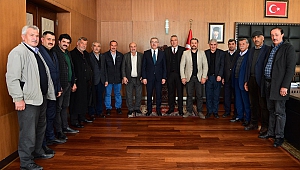 Muhtarlardan Başkan Güngör’e Ziyaret