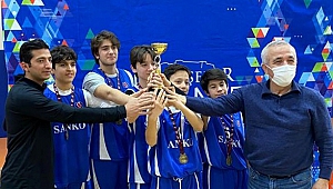 Sanko Okulları Yıldız Erkek Basketbol Takımı İl Birincisi Oldu