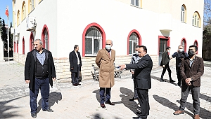 Dulkadiroğlu’ndan Hacı Saadet Cami’ne Çevre Düzenlemesi