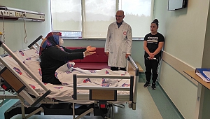 Felçli Hasta, KSÜ Tıp Fakültesi Hastanesine Sedye İle Girdi Yürüyerek Çıktı