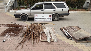 Kahramanmaraş’ta Bağ Evi Hırsızları Yakalandı