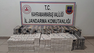 Kahramanmaraş’ta Kaçak Sigara Operasyonu