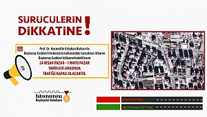 Sürücüler Alternatif Güzergâhlara Yönlendirildi!