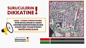 Sürücüler alternatif güzergâhlara yönlendirildi!