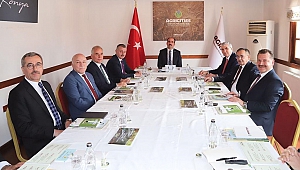 Başkan güngör tarım şehirleri birliği toplantısına katıldı.