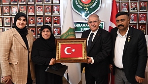 Başkan Mahçiçek’ten şehit aileleri ve gazilere anlamlı ‘bayram’ ziyareti