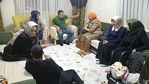 Büyükşehir Aile Ziyaretlerini Sürdürüyor.