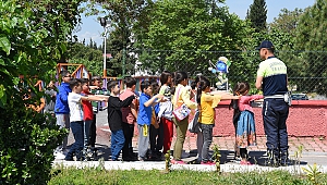 Dulkadiroğlu’nda İlköğretim Öğrencilerine Uygulamalı Trafik Eğitimi.