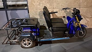 Kahramanmaraş'ta Elektrikli Bisiklet Hırsızları Yakalandı.