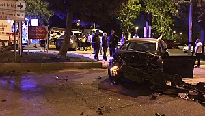 Kahramanmaraş’ta iki otomobil çarpıştı: 2 yaralı