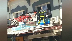 Pazarcık’ta kuyumcu atölyesinde yangın