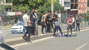 Yolun Karşısına Geçmeye Çalışan Yayaya Otomobil Çarptı