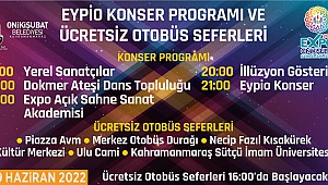 Gençleri festivale Onikişubat Belediyesi taşıyacak