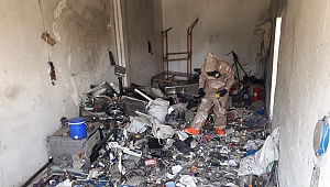 Hurda Deposunda Patlama Korkuttu: 1 Yaralı