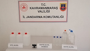 Kahramanmaraş’ta Evinde Sahte Alkol Yapıyordu Yakalandı