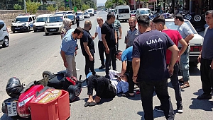 Kahramanmaraş’ta Otomobil İle Motosiklet Çarpıştı: 1 Yaralı