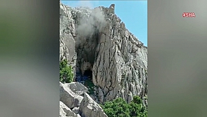 Kahramanmaraş’ta PKK’ya ait mağara imha edildi