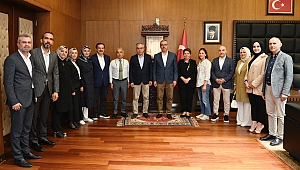 Başkan Güngör, Cumhurbaşkanı Başdanışmanlarını Makamında Ağırladı