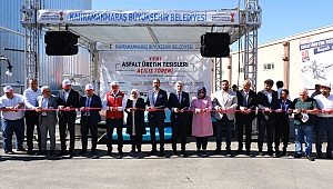 Büyükşehir’in Yeni Asfalt Üretim Tesisleri Açıldı