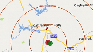 Kahramanmaraş’ta peş peşe deprem