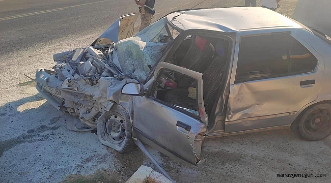 Afşin’de Kamyon İle Otomobil Çarpıştı: 3 Yaralı
