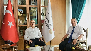 Başkan Güngör Kaymakam Okatan’ı Ağırladı