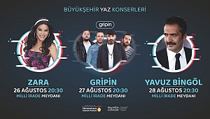 Büyükşehir yaz konserleri devam ediyor!