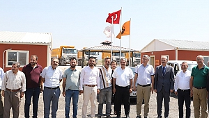 Dulkadiroğlu Çağlayancerit Yolunda İlk Kazma Vuruldu