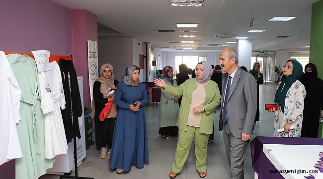 Dulkadiroğlu Gençlik Merkezi’nde Giyim Teknolojileri Ve Üretim Sergisi Açıldı