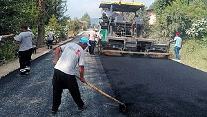 Erenler Grup Yolu’nda Asfalt Çalışmaları Sürüyor
