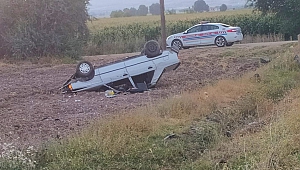 Kahramanmaraş’ta Otomobil Takla Attı: 2’si Çocuk 5 Yaralı