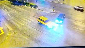 Kahramanmaraş’ta Trafik Kazası Kamerada