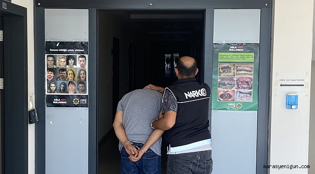 Kahramanmaraş'ta Uyuşturucu Taciri Tutuklandı  