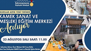 KAMEK Sanat ve Mesleki Eğitim Merkezi Açılıyor!