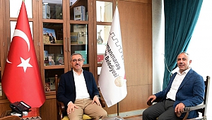 Türkoğlu Kaymakamı Hersanlıoğlu’ndan Başkan Güngör’e Veda Ziyareti