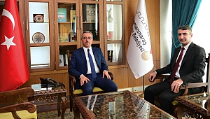 Başkan Güngör, Kaymakam Çelikkaya’yı Ağırladı