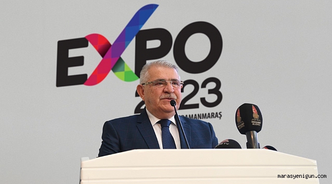 Başkan Mahçiçek; Expo 2023, Kahramanmaraş’ın Turizmde Sıçrama Noktası Olacak