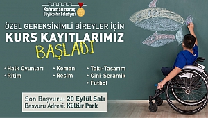 Büyükşehir’in ‘Özel’ Kurslarında Kayıtlar Başladı