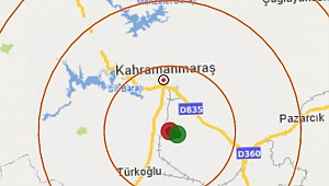 Kahramanmaraş'ta 2.3 Şiddetinde Deprem