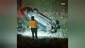 Kahramanmaraş’ta Otomobil Takla Attı: 2 Yaralı
