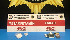 Kahramanmaraş’ta Uyuşturucudan 2 Kişi Tutuklandı