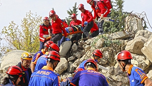 Gerçeği Aratmayan Tatbikatta Büyükşehir İtfaiyesi’ne Tam Not